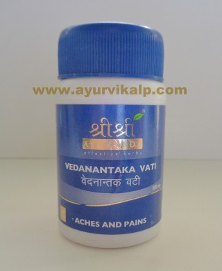 Sri Sri Ayurveda, VEDANANTAKA VATI, 60 Tablets, Aches and Pains